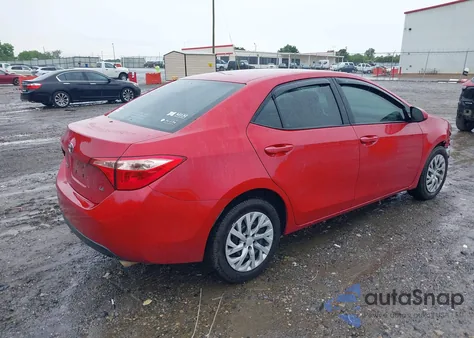 2018 Toyota Corolla Le из США, поврежденный, VIN 2T1BURHE1JC028222